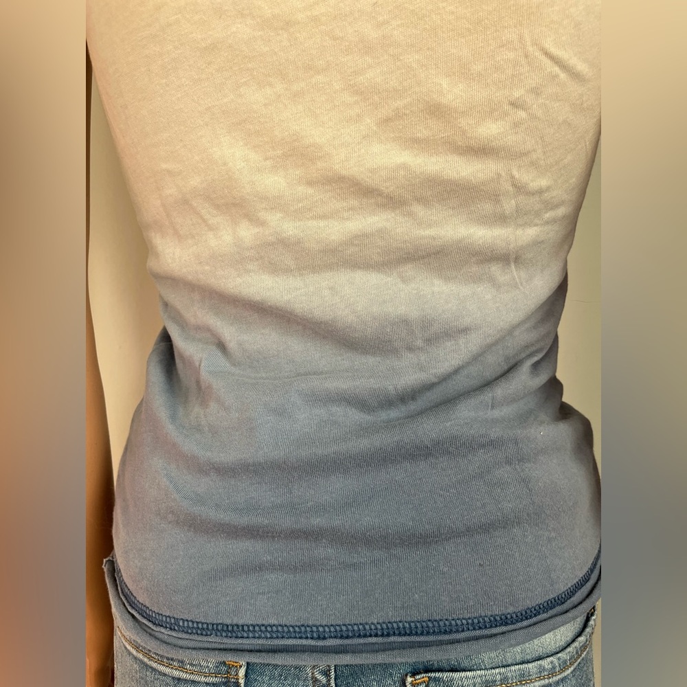 Abercrombie Blue Ombré Tee - Picture 2 of 5